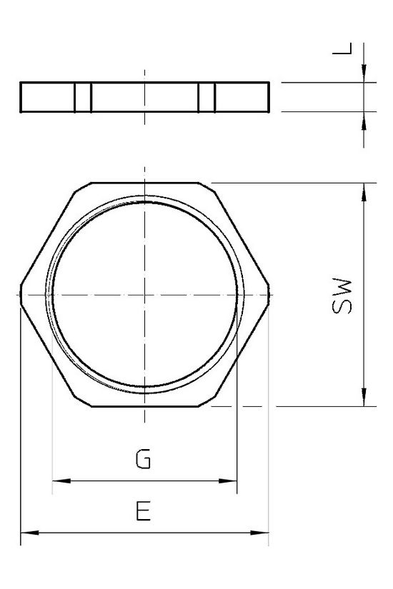 Tömszelence ellenanya M 32 fém 169 MS M32 OBO-BETTERMANN - 2091658