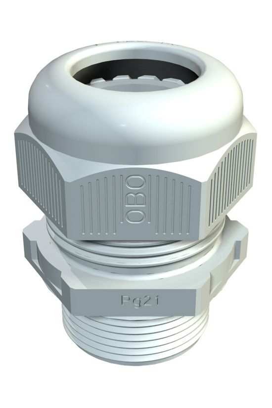 Tömszelence hosszú menet PG 29 14-25mm-kábelátmérőhöz műanyag V-TEC L PG29 LGR OBO-BETTERMANN - 2024349