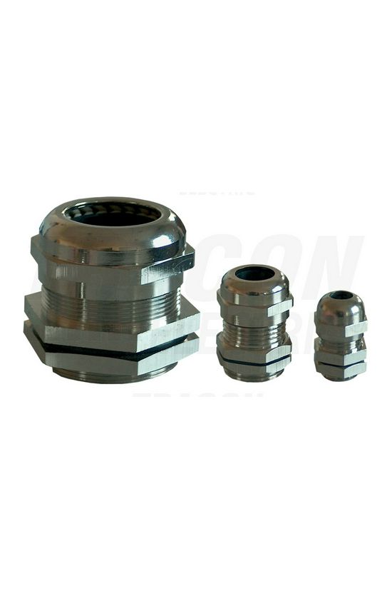 Tömszelence M 40 ellenanyával 21-31mm-kábelátmérőhöz fém TRACON - MGF-40