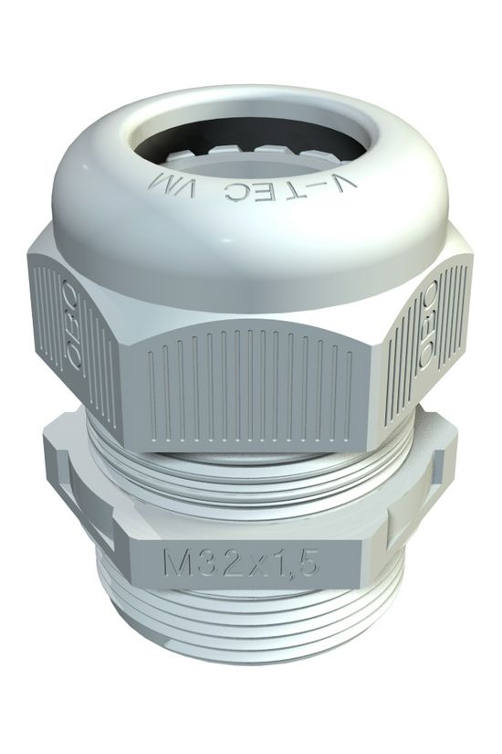 Tömszelence M 63 36-48mm-kábelátmérőhöz műanyag kezeletlen V-TEC VM63 LGR OBO-BETTERMANN - 2022876