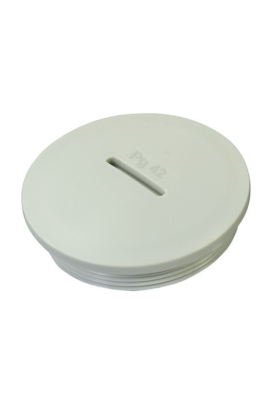 Tömszelence záródugó PG42 vakdugó PG 42 műanyag szürke Haupa - 250228