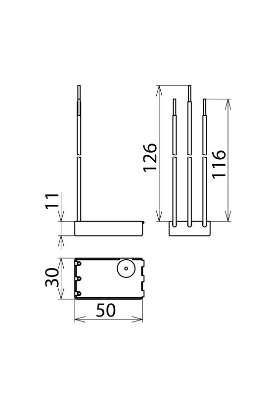 Túlfeszültség-finomvédelem DEHNflex installációs C T3 2P 230V/AC 3kA(L-N) DFL M 255 DEHN - 924396