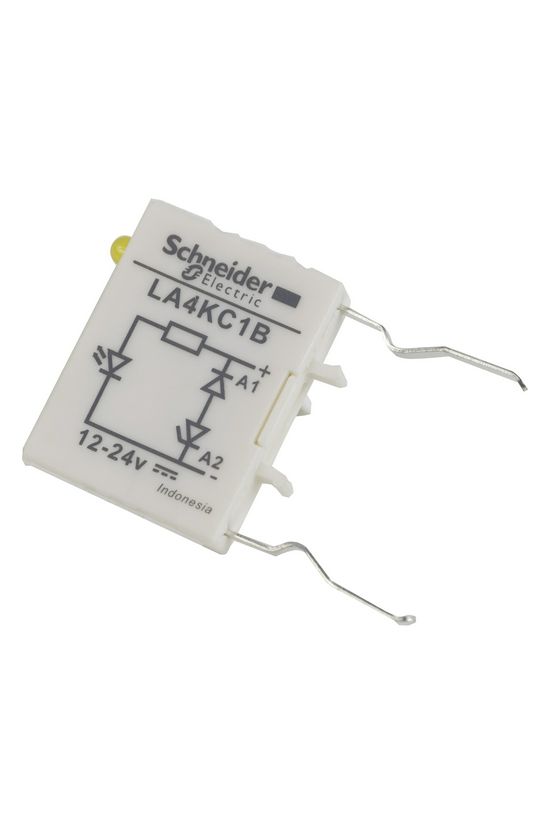 Túlfeszültség-korlátozó modul dióda-védőkapcsolás 12-24V/DC DC TeSys LA4-K Schneider - LA4KC1B