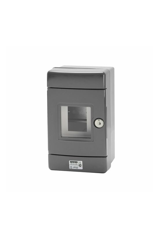 Tűzvédelmi kézi jelzésadó falonkívüli 4M DIN tűzriasztó (piros) műanyag szürke IP55 42RV GEWISS - GW42207