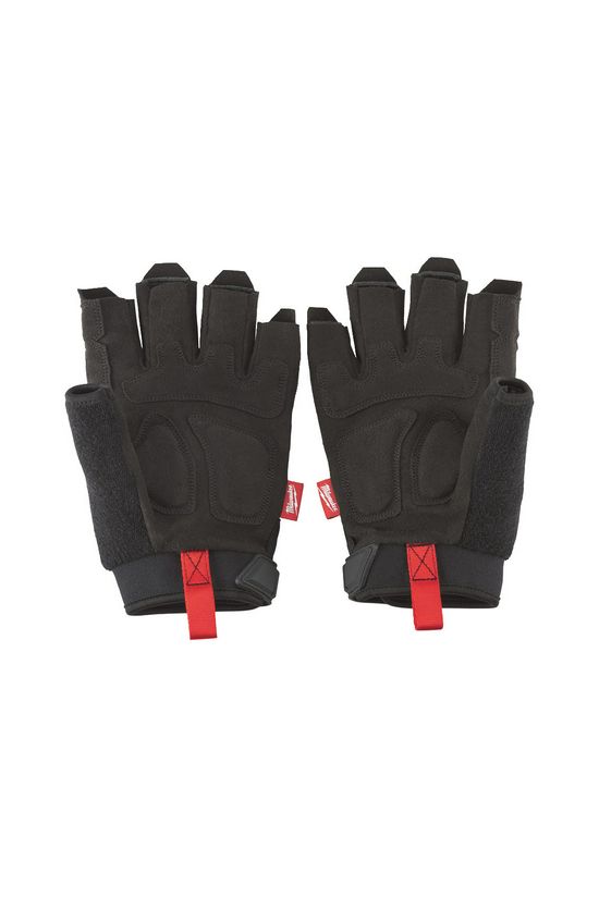 Ujjvég nélküli kesztyű légáteresztő pár 5 ujjas 11/ XXL-méret fekete Milwaukee - 48229744