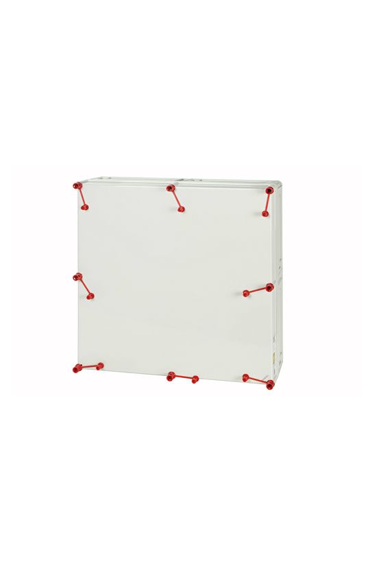 Üres elosztómodul csoportos mérőhelyhez plombálható falonkívüli műanyag fedél Mi 0801-CS Hensel - 1092008