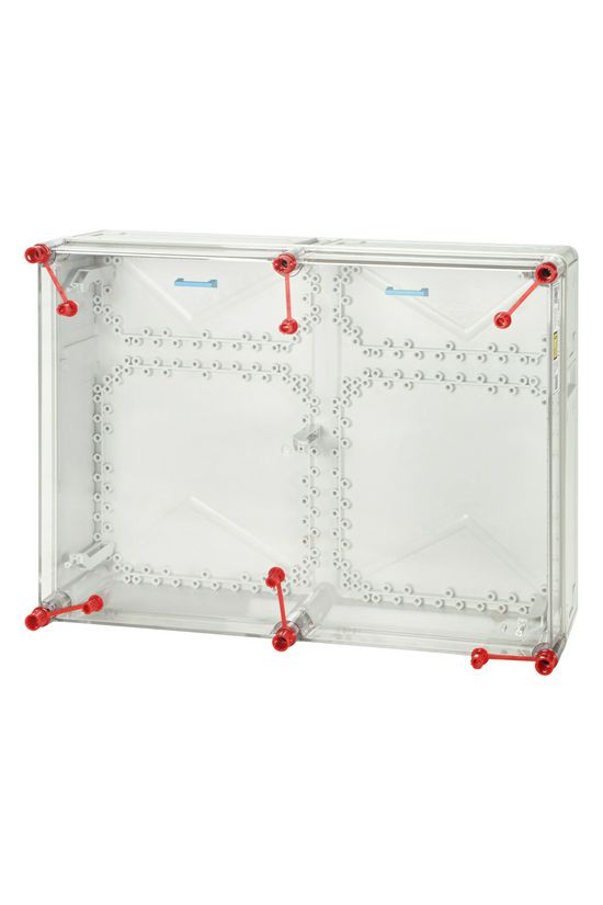 Üres elosztómodul takarólappal (csoportos mérőhelyhez) falonkívüli műanyag Mi 0600-CS Hensel - Mi0600-CS