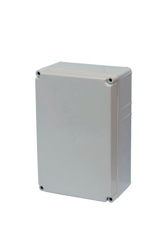 Üres szekrény átlátszatlan fedéllel műanyag 450mmx 300mmx 170mm IP65 PVT 3045 - NÁF Csatári Plast - CSP32100000