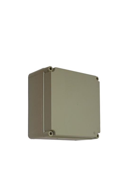 Üres szekrény szerelőlappal műanyag 300mmx 300mmx 170mm IP65 kültéri PVT 3030 FO Csatári Plast - CSP33900000