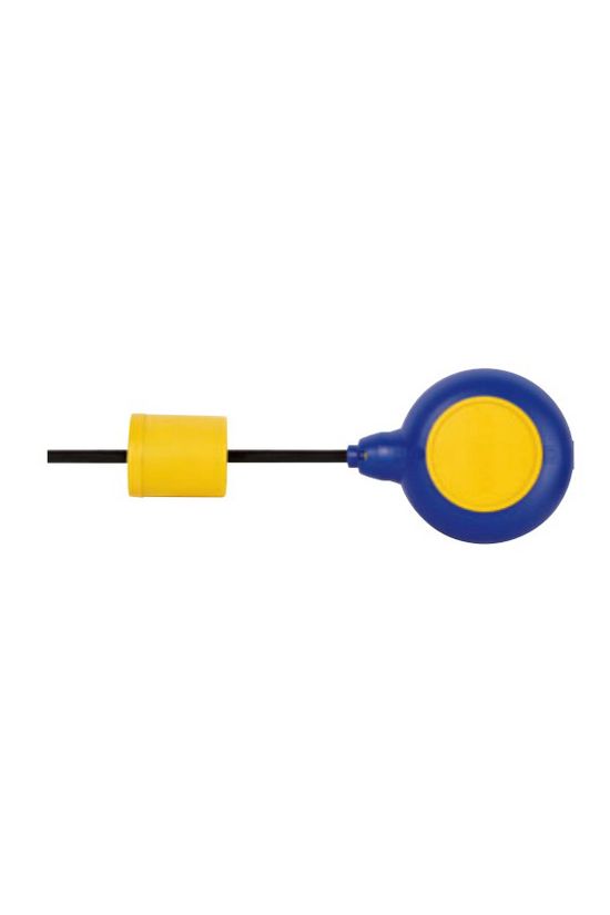 Úszókapcsoló 20m PVC tiszta vízre ellensúly nélkül 1P váltó 10A IP68 Nivofloat Nivelco - NLP-120-1