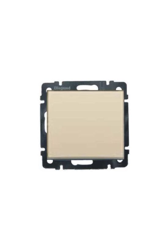 Valena 101 1P kapcsoló betét közp. fedéllel elefántcsont süllyesztett IP31 1- billentyű/gomb LEGRAND - 774301