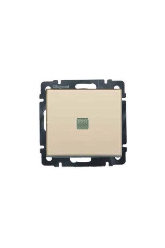 Valena 101 1P kapcsoló +jelzőfény betét közp. fedéllel elefántcsont süllyesztett IP31 1- LEGRAND - 774310