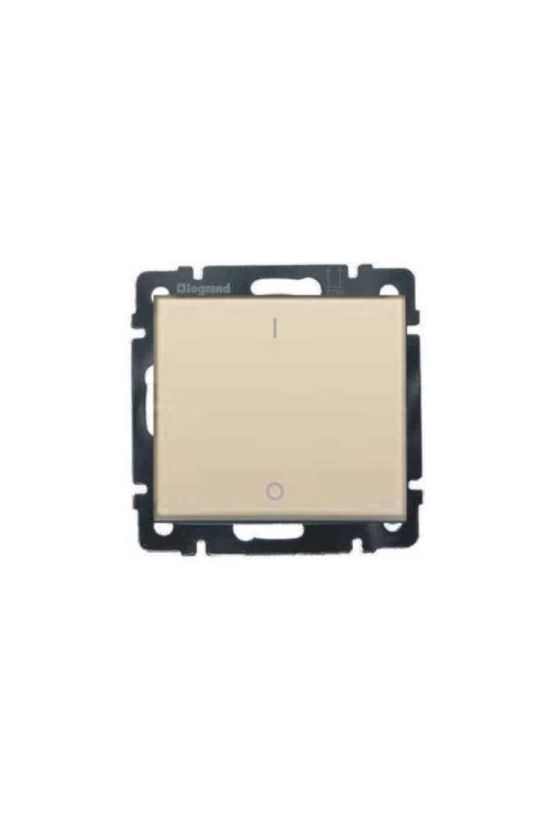 Valena 102 2P kapcsoló betét közp. fedéllel elefántcsont süllyesztett IP31 1- billentyű/gomb LEGRAND - 774302