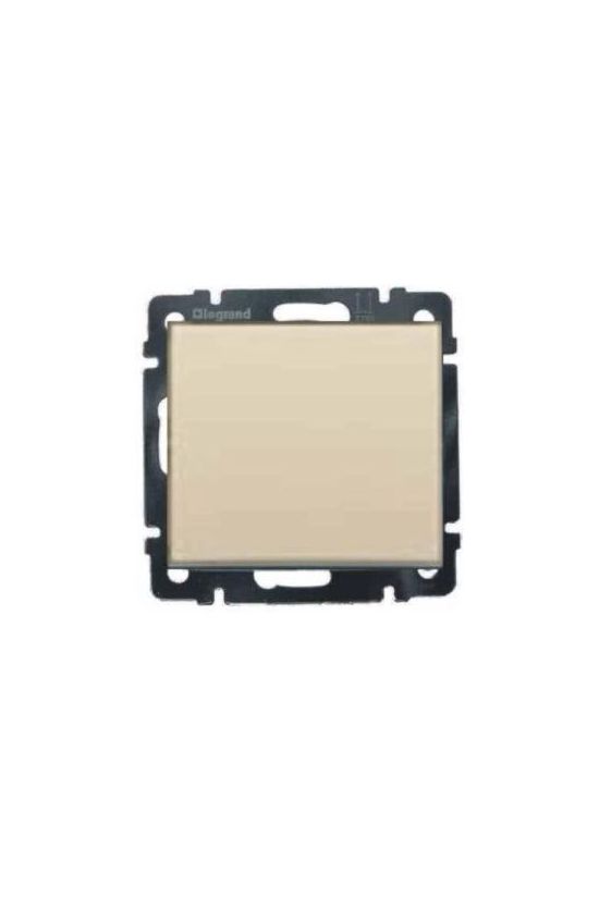 Valena 106 váltókapcsoló betét közp. fedéllel elefántcsont süllyesztett IP31 1- billentyű/gomb LEGRAND - 774306