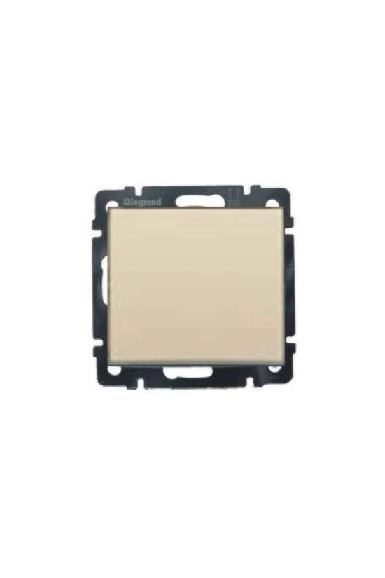 Valena 107 keresztkapcsoló betét közp. fedéllel elefántcsont süllyesztett IP31 1- billentyű/gomb LEGRAND - 774307