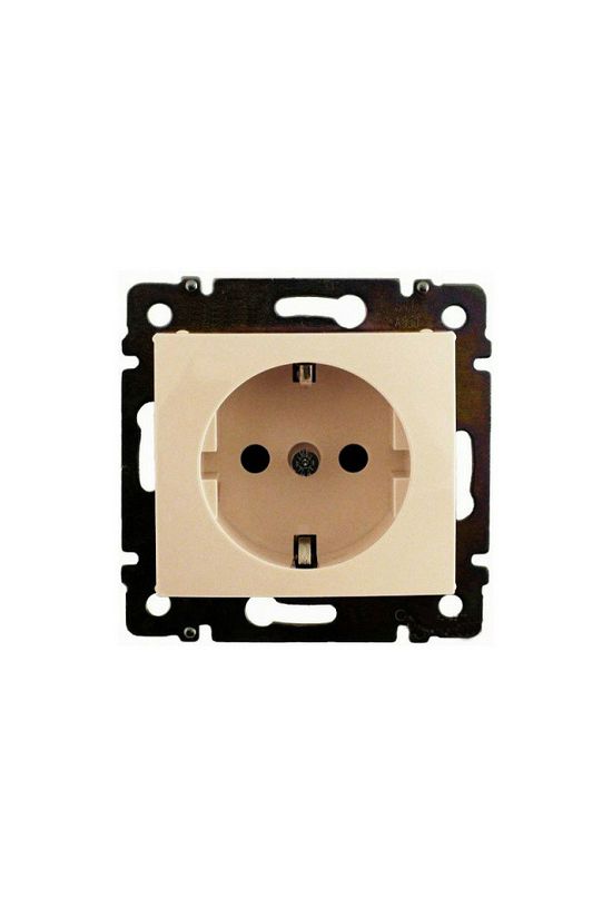 Valena 162 dugalj földelt központi fedlap gyerekzárral elefántcsont IP21 süllyesztett LEGRAND - 774122