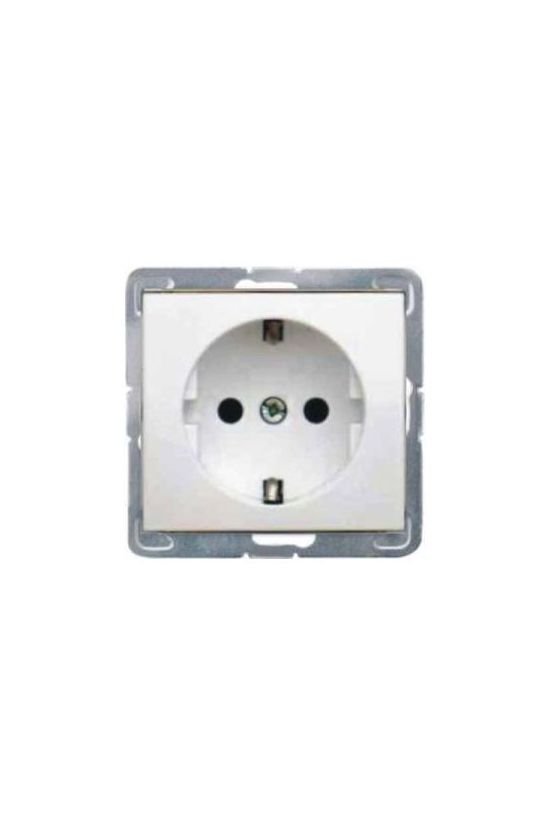 Valena 162 dugalj földelt központi fedlap gyerekzárral fehér IP21 süllyesztett csavaros LEGRAND - 774421