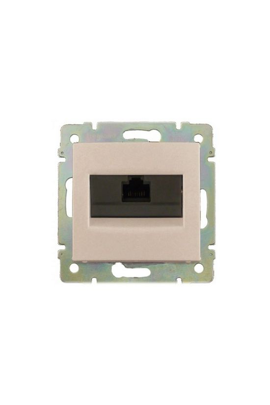 Valena adatcsatlakozó dugalj FTP RJ45 8(8) Cat6 elefántcsont csavaros LEGRAND - 774132