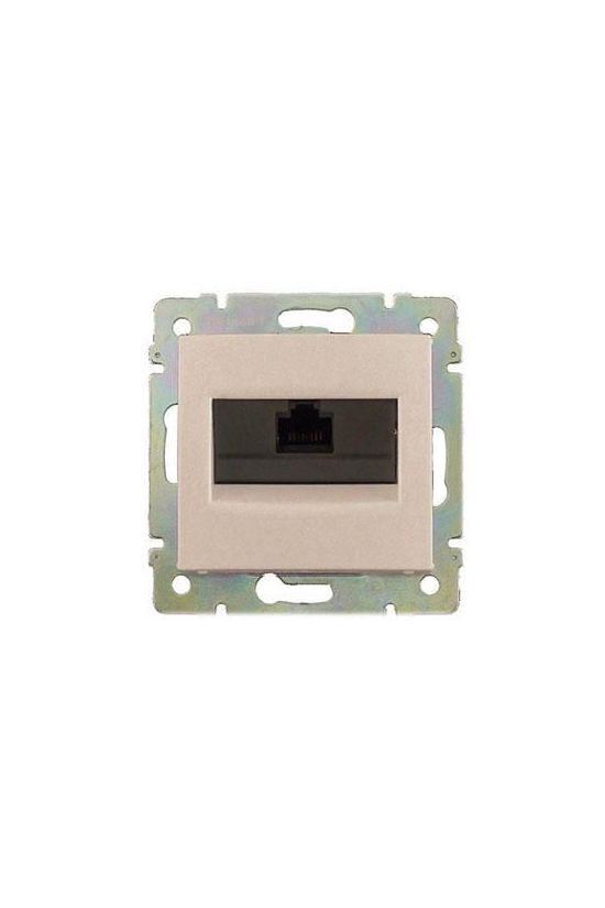 Valena adatcsatlakozó dugalj UTP RJ45 8(8) Cat6 elefántcsont csavaros LEGRAND - 774142