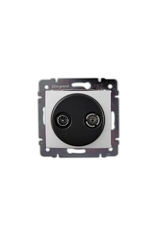 Valena antenna aljzat TV-R csillagpontos süllyesztett fehér 2-kimenet végzáró LEGRAND - 774432