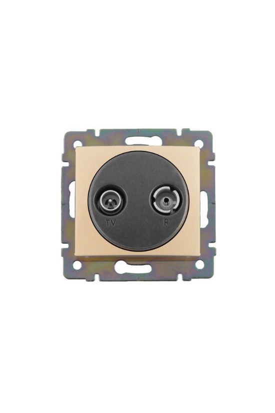 Valena antenna aljzat TV-R süllyesztett 2-kimenet MM-végzáró 10dB/860MHz elefántcsont LEGRAND - 774333