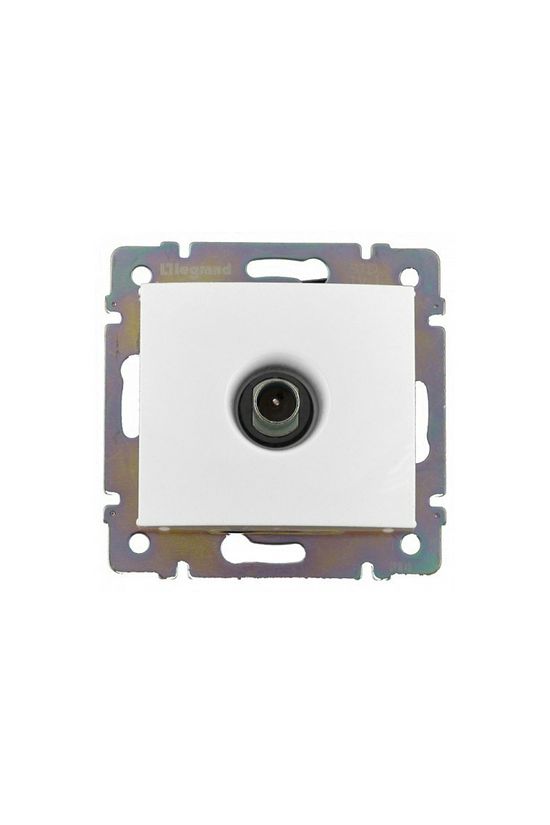 Valena antenna aljzat TV süllyesztett fehér 1-kimenet átmenő 14dB/860MHz LEGRAND - 774431