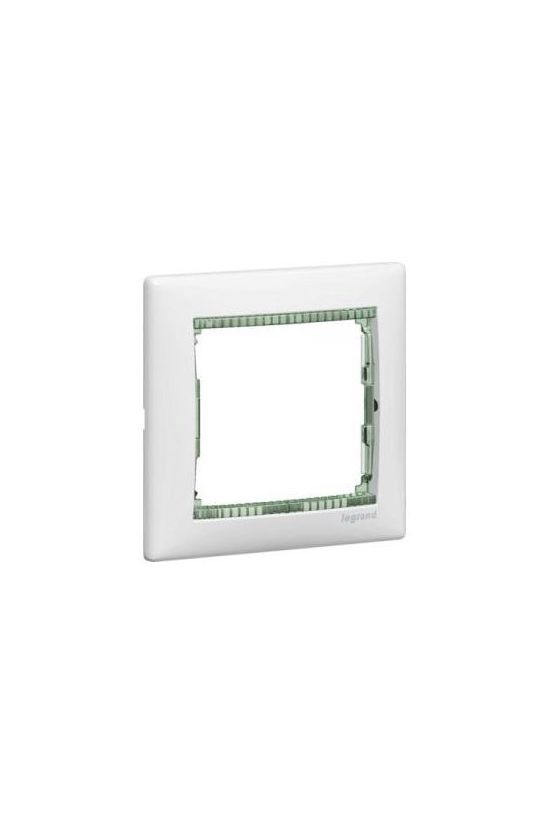 Valena keret 1-es fehér/kristály vízszintes műanyag LEGRAND - 774461