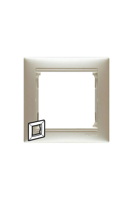 Valena keret 1-es kagylóhéj vízszintes műanyag LEGRAND - 770471