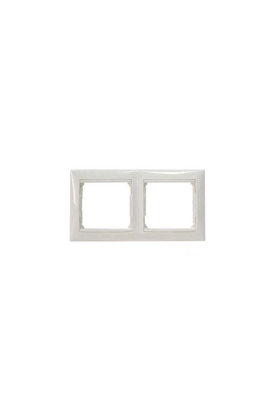 Valena keret 2-es fehér vízszintes műanyag LEGRAND - 774452