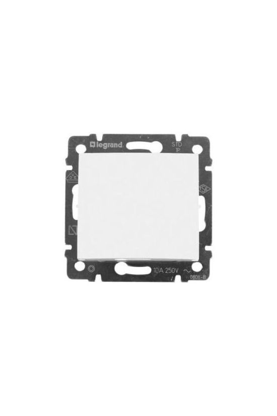 Valena N101 nyomó betét közp. fedéllel 1- billentyűs 1z fehér IP31 süllyesztett dmax. LEGRAND - 774411