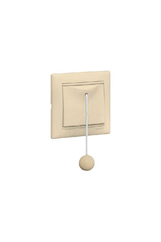 Valena N106 nyomó betét közp. fedéllel 1- húzózsinór 1v elefántcsont IP31 süllyesztett LEGRAND - 774319