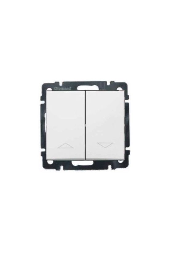 Valena redőnymozgató NR105 1P nyomó billentyűs fehér műanyag LEGRAND - 774414