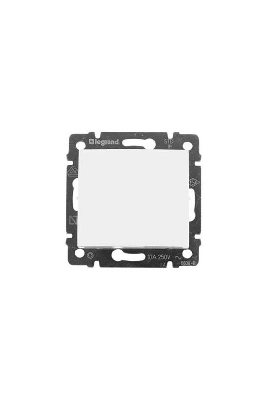 Valena vakfedél vakfedél fehér üres-jel műanyag kapocs/csavar LEGRAND - 774446