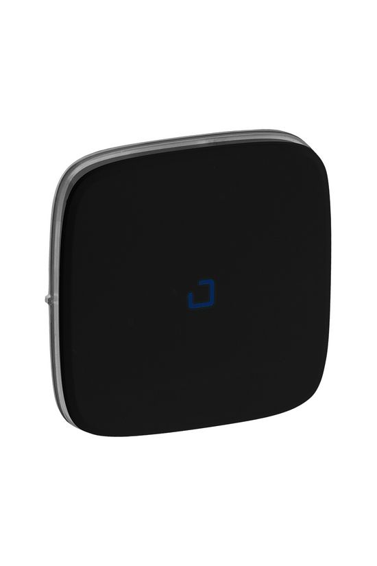 ValenaAllure billentyű egypólusú kapcsolóhoz egyes kapcs/nyg.-hoz fekete üres-jel IP20 LEGRAND - 755088