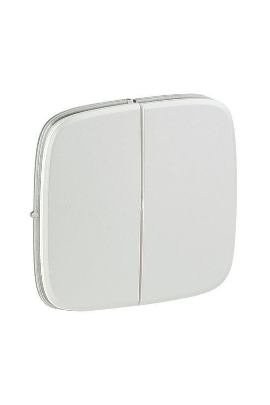 ValenaAllure billentyű gyöngyház kettős kapcs/nyg.-hoz fehér üres-jel IP20 műanyag fényes LEGRAND - 755029