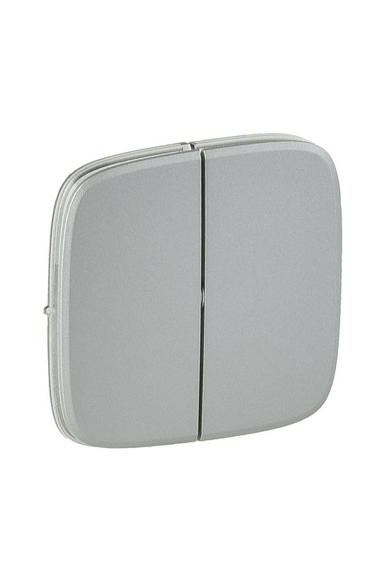 ValenaAllure billentyű kettős kapcs/nyg.-hoz alumínium üres-jel IP20 műanyag fényes LEGRAND - 755027