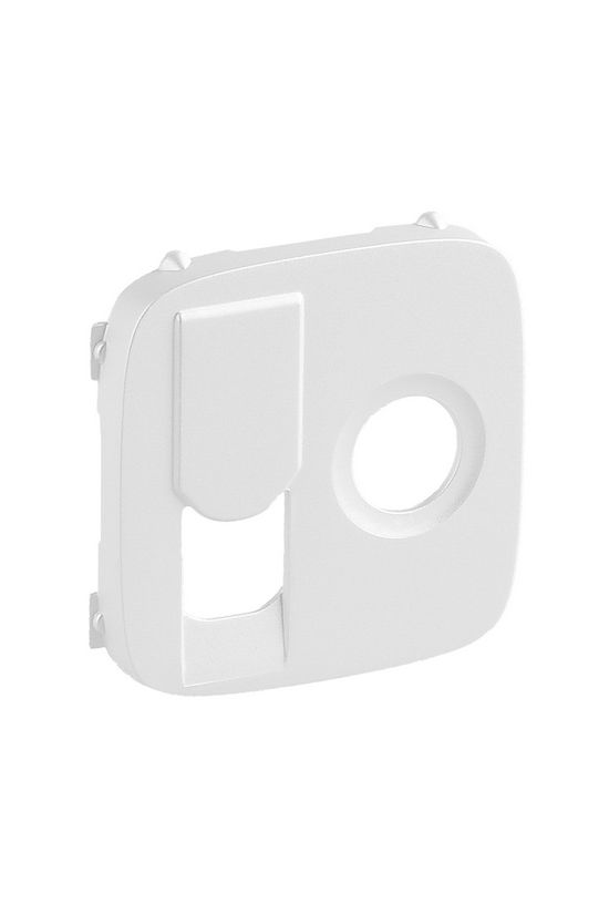 ValenaAllure fedlap TV koax-antenna-/RJ45 adatdugaljhoz műanyag gyöngyház LEGRAND - 754839