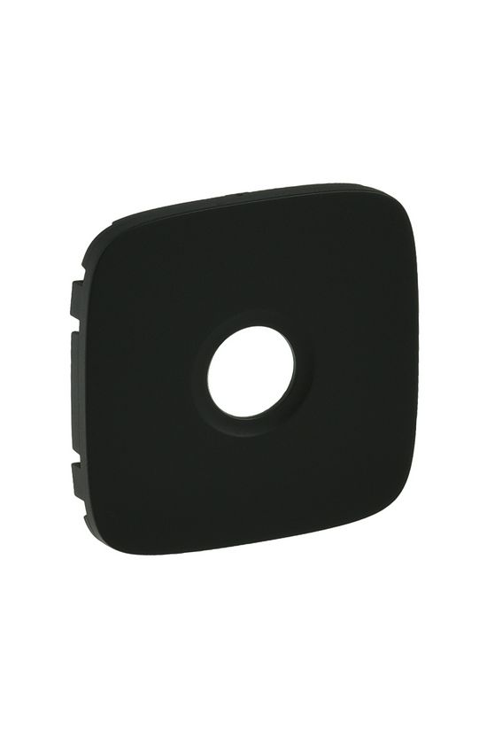 ValenaAllure fedlap TV koax-antennadugaljhoz műanyag fekete címketartó nélkül LEGRAND - 754768