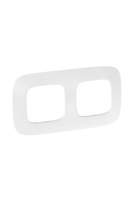 ValenaAllure keret 2-es fehér zen vízszintes és függőleges műanyag LEGRAND - 754372