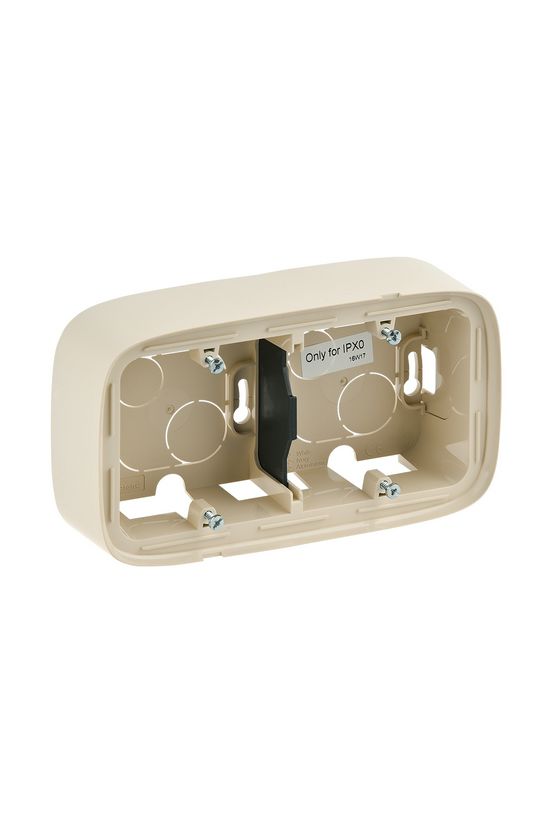 ValenaAllure kiemelődoboz 1-es vízszintes és függőleges bézs műanyag IP2X LEGRAND - 755562