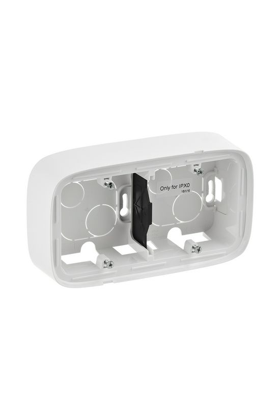ValenaAllure kiemelődoboz 2-es vízszintes és függőleges fehér műanyag IP2X LEGRAND - 755552