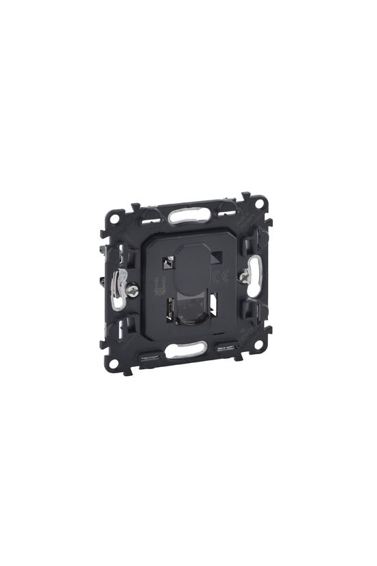 ValenaInMatic adatcsatlakozó dugalj STP RJ45 8(8) Cat6A(IEC) fekete csavaros LEGRAND - 753048