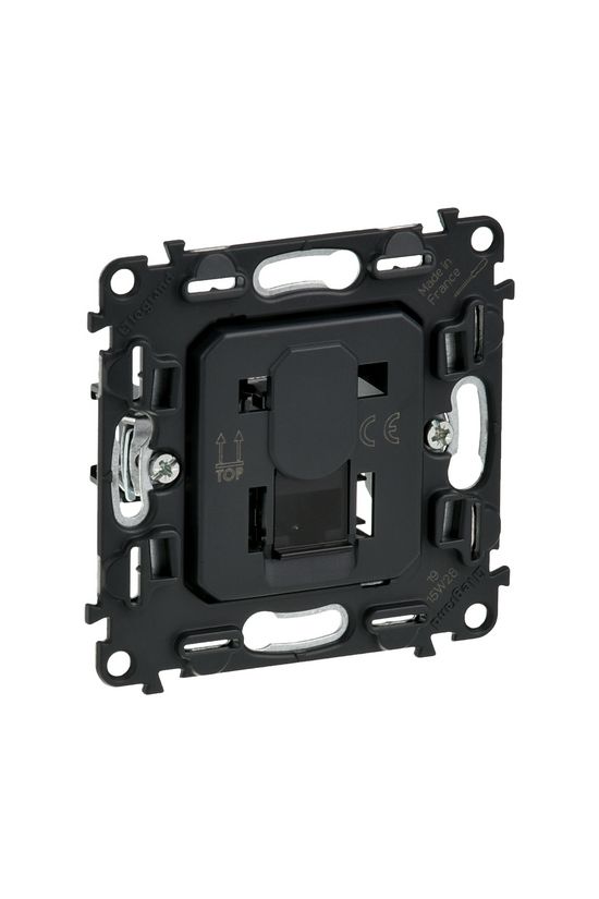 ValenaInMatic adatcsatlakozó dugalj UTP RJ45 8(8) Cat6 fekete csavaros LEGRAND - 753042