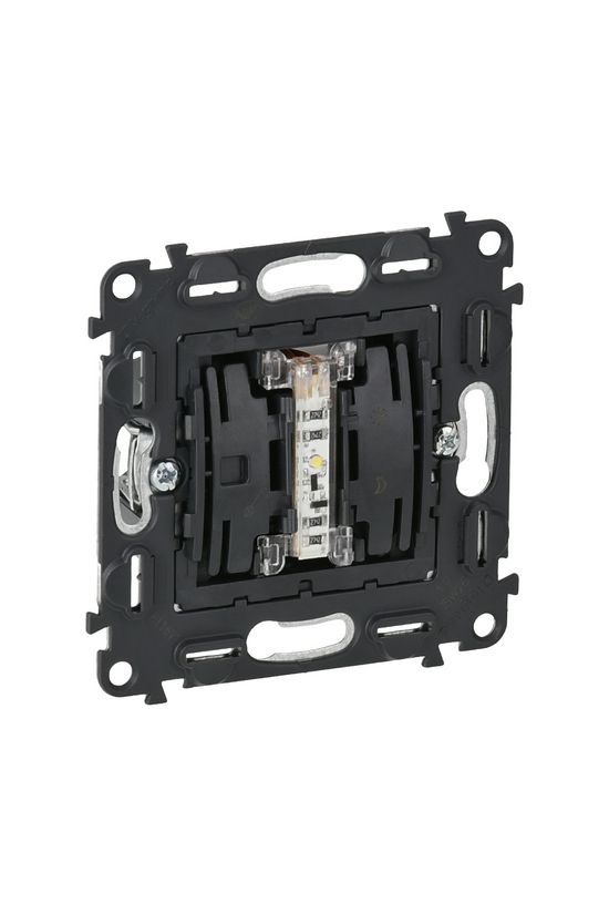 ValenaLife 102 2P kapcsoló kezelőelem szürke süllyesztett csavaros IP20 billentyű/gomb LEGRAND - 752041