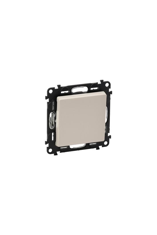 ValenaLife 107 keresztkapcsoló betét közp. fedéllel bézs süllyesztett csavaros IP20 LEGRAND - 752207