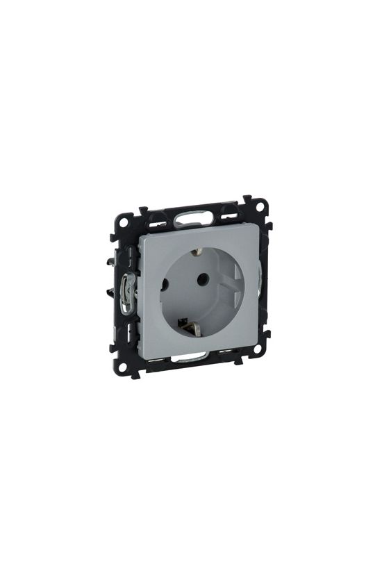 ValenaLife 162 dugalj földelt központi fedlap alumínium IP20 süllyesztett szorítókapcsos LEGRAND - 753321