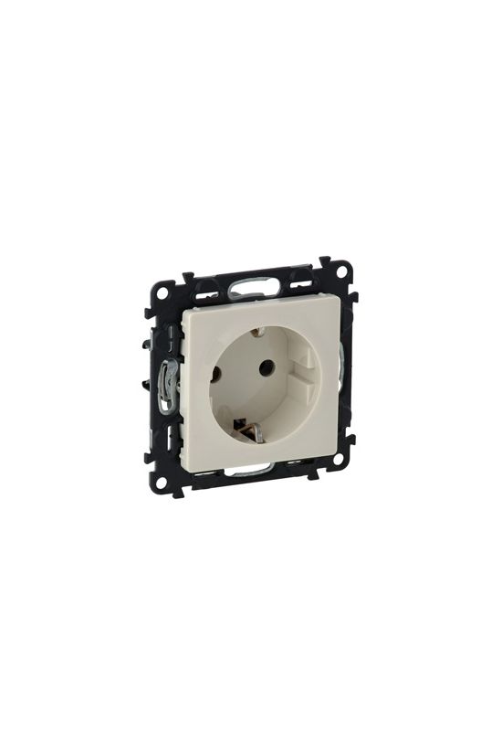 ValenaLife 162 dugalj földelt központi fedlap gyerekzárral bézs IP20 süllyesztett LEGRAND - 753224