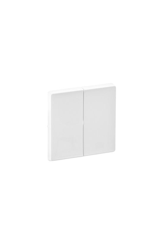 ValenaLife billentyű kettős kapcs/nyg.-hoz fehér üres-jel IP20 műanyag fényes bepattintás LEGRAND - 755020