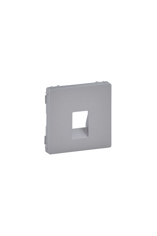 ValenaLife fedlap monó hangszórócsatlakozóhoz műanyag alumínium címketartó nélkül LEGRAND - 755362