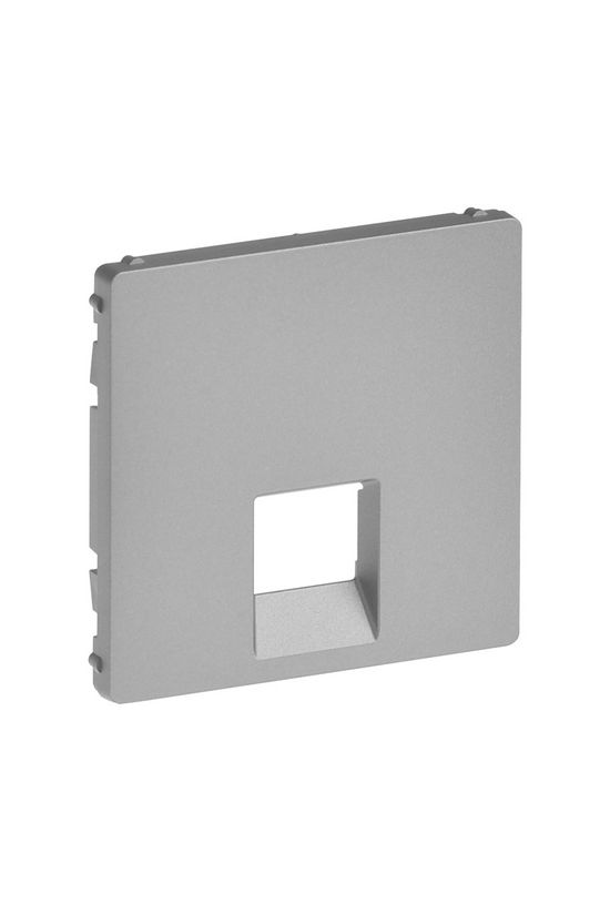 ValenaLife fedlap RJ45/RJ11 adatcsatlakozóhoz műanyag alumínium címketartó nélkül LEGRAND - 755412